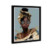 15" x 21" Black Fashion Portrait Framed Wall Art Print Gold - Wynwood Studio - 2 of 4