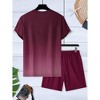 TIME HOLLOW Casual Loose Fit T-Shirt & Shorts Set - Beach Ready - 2 of 3