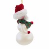 De Carlini Italian Ornaments 5.0 Inch Freezy Pop Christmas Tree Ornament , Snowman Italian Ornament (1PC) - 4 of 4