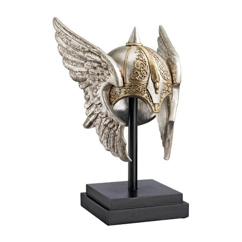 Design Toscano Valkyrie Helmet Statue Upon Museum Mount : Target