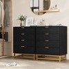 4 Drawer Dresser, Large Dresser for Bedroom, Wood Dresser with 4 Large Drawers - 4 of 4