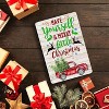 Lomsoe Christmas Metal Sign - 8x12 Inch Vintage "Have Yourself a Merry Little Christmas" Quote Wall Art Decor - Rustic Xmas Gifts - 4 of 4