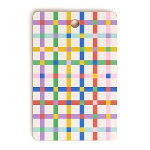 Emanuela Carratoni Checkered Crossings Cutting Board - Rectangle - 1 of 3