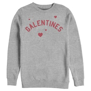 Men's Lost Gods Happy Galentines Sweatshirt - 1 of 4