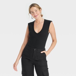 Women's Rib Bodysuit - Universal Thread™ - 1 of 3