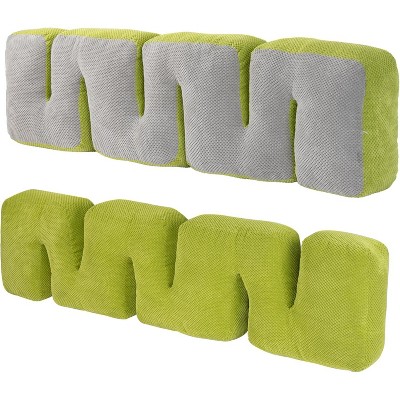 Cute Decor 57" to 71" Retractable Double Sided Comfortable & Stylish Headboard Pillow