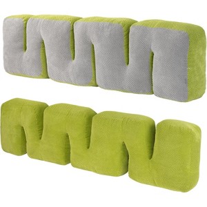 MaseiKar 57 to 71 Retractable Double Sided Comfortable & Stylish Headboard Pillow, Adjustable Cute Animal Body Pillow, Cute Room Decor for Teen Girl - 1 of 4