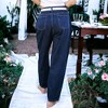 Anna-Kaci Women's Loose High Waist Denim Trousers - 3 of 4
