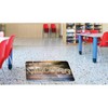 Ashley Productions® The Original Fun Mat™, Welcome Mat, 15.5" x 23.5", Reclaimed Wood Welcome - 3 of 4