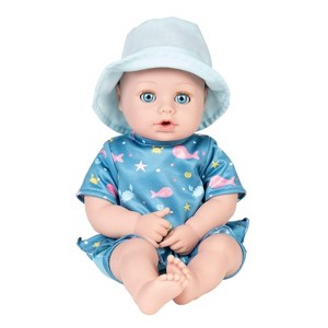 Adora Beach Baby Doll with Sun-Activated Freckles, Clothes & Accessories Set - Baby Sunny - 1 of 4