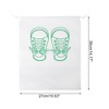 Unique Bargains Dustproof Sneakers Pattern Shoes Dust Cover 10 Pcs - 4 of 4
