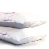 Deny Designs King April Lane Art Simple Bow Monogram O Microfiber Printed Pillow Sham - 3 of 3