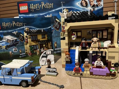 LEGO Harry Potter 4 Privet Drive 75968 House and Ford Anglia Flying Car  Toy, Wizarding World Gifts for Kids, Girls & Boys with Harry Potter, Ron  Weasley, Dursley Family, and Dobby Minifigures : Toys & Games 
