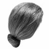 Skeleteen Old Lady Women's Costume Wig - Grey - 3 of 3