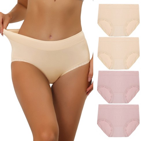 Premium Photo  A stylish classic set of women's underwear on a beige  background. classic underwear for girls. flat lay.