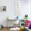 Stupell Industries Dinosaur Rules Kids List, 20" x 48" - 2 of 4