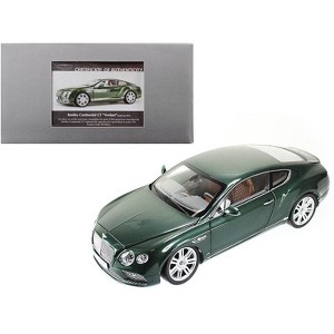 2016 Bentley Continental GT LHD Verdant Green 1/18 Diecast Model Car by Paragon - 1 of 4
