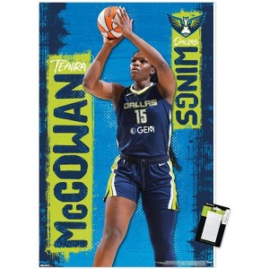 Trends International WNBA Dallas Wings - Teaira McCowan 25 Unframed Wall Poster Prints - 1 of 4