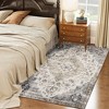 HOMCOM Area Rug, Vintage Machine Washable Rug, Non-Slip Floor Carpet for Living Room, Bedroom, Dining Room, Home Office - 3 of 4