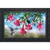 Briarwood Lane Doormat 30x18 Indoor Outdoor Flight of the Hummingbirds Spring For Spring Doormat - 2 of 4
