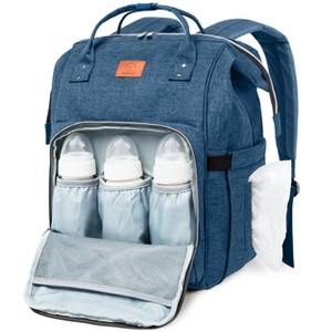 KeaBabies Original Diaper Bag Backpack, Multi Functional, Water-resistant, Large Baby Bags for Girls, Boys - 1 of 4
