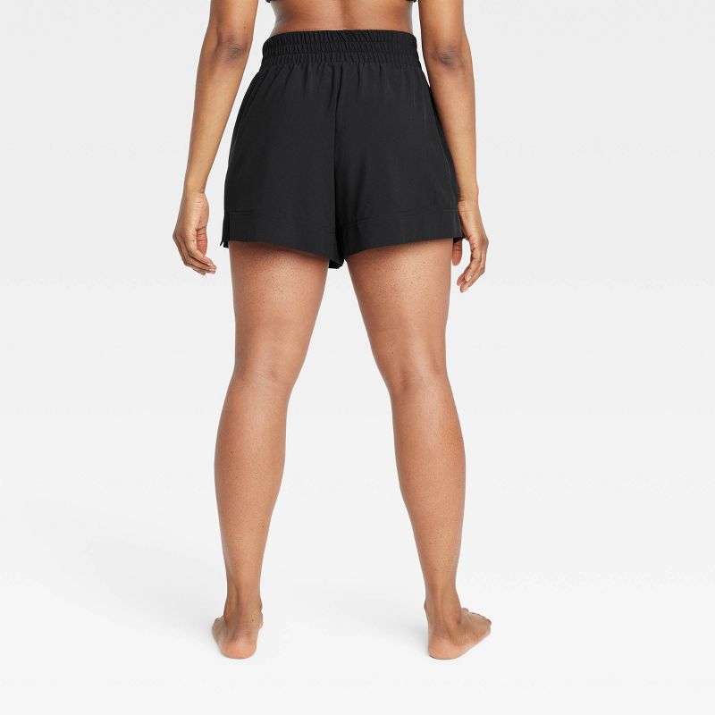 Women's Flex Woven Mid-Rise Shorts 4" - All In Motion™, 4 of 15