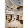 LLHZSY 2-Tiers Firework Sputnik Wagon Wheel Crystal Chandelier - Gold - 47'' W - 4 of 4