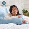 1 Pc 100% Mulberry Silk Pillowcase for Hair and Skin, 19 Momme Silk - Bare Home - 2 of 4