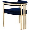 Meridian Furniture,Marcello Velvet Dining Chair, Set of 2 - 2 of 4