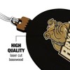 Bryant University Secondary Logo Wood Christmas Tree Holiday Ornament - 3 of 4