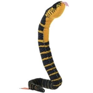 Wild Republic Coilkins Black Fanged Mangrove Snake Stuffed Animal, 12 Inches - 1 of 1