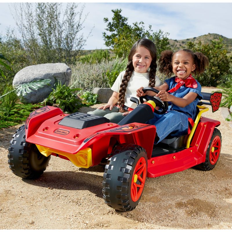 Little Tikes 12V Dino Dune Buggy Powered Ride-On - Red/Black, 4 of 9