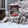 Briarwood Lane Garden Flag 12x18 For Outdoor Merry Christmas Pickup For Christmas Garden Flag Flags For Outside - 4 of 4