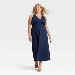 Women's Open Back Maxi Dress - A New Day™ - 1 of 3