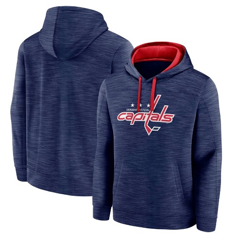 Nhl Washington Capitals Men's Hooded Sweatshirt With Lace - L : Target