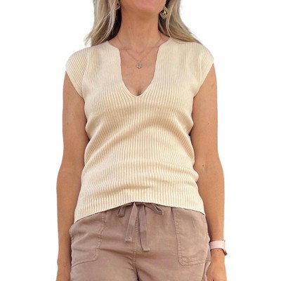 Women's Kimmie Sweater Vest - moodie