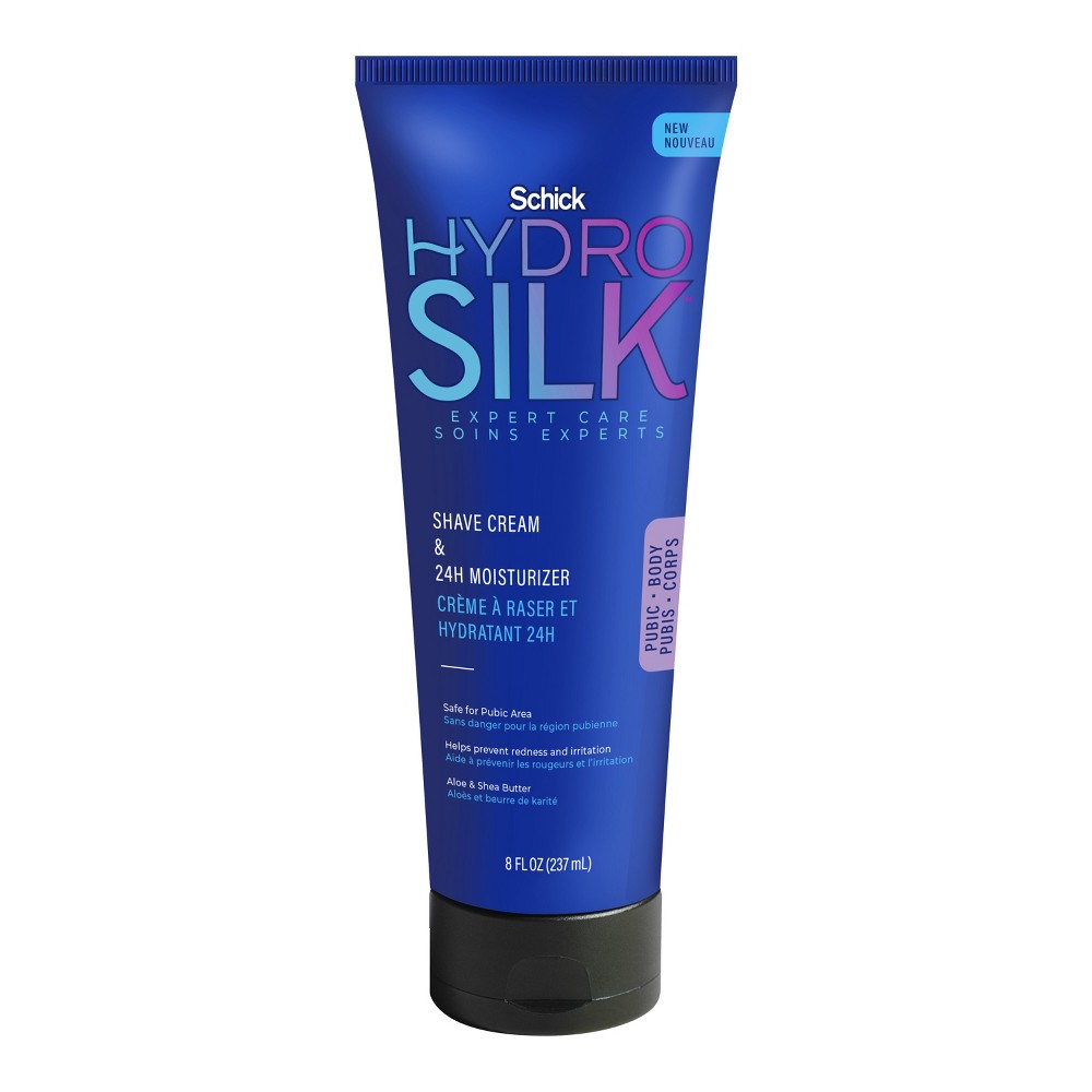 Photos - Shaving Foam / Shaving Cream Schick Women's Hydro Silk Shave Cream & 24 Hour Moisturizer - 8oz