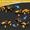 12V 3 in 1 Ride on Excavator & Tractor with Detachable Trailer,Ride on Car Toy with Remote Control - 3 of 4