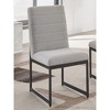 Signature Design by Ashley Tomtyn Modern Upholstered Dining Chairs, Set of 2, Beige - 3 of 4