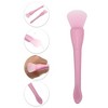 Unique Bargains Silicone Face Mask Brushes Face Mask Applicator Brushes Soft Silicone Brushes 2Pcs - 3 of 4