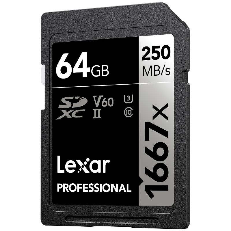 Lexar® Professional SILVER Series 1667x SDXC™ UHS-II Card, 4 of 8