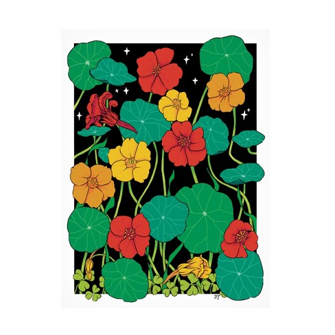 Trademark Fine Art - Rachel Feirman Nasturtiums Canvas Art - image 1 of 4