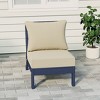 WestinTrends  Avalon Outdoor HDPE Deep Seating Modular Armless Patio Chair with Patio Cushions - 2 of 4