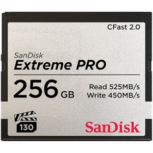 SanDisk Extreme Pro CFast 2.0 Memory Card 256GB - SDCFSP256GA46D - 1 of 2