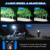 Shadowhawk Rechargeable LED Flashlight  3000LM, 500m Beam, Power Display, IP67 Waterproof, 20hr Runtime, 5 Modes, Zoomable for Camping, Hiking & EDC - 3 of 4