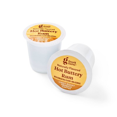 Good & Gather - Brandclub - Hot Buttery Rum Light Roast Coffee - 16ct Single  Serve Pod - Good & Gather™