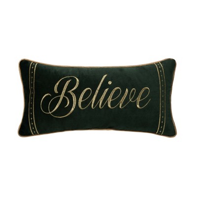 C&F Home Gold Believe Pillow