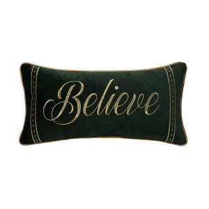 C&F Home Gold Believe Pillow - 1 of 4