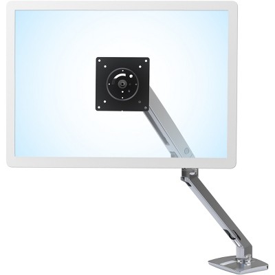 Photo 1 of Ergotron MXV Desk Monitor Arm Adjustable Up to 35" Polished Aluminum 45-486-026