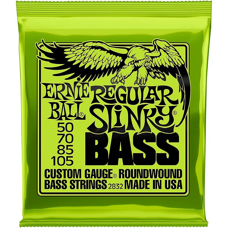 Ernie Ball 2832 Regular Slinky Roundwound Bass Strings, 1 of 3